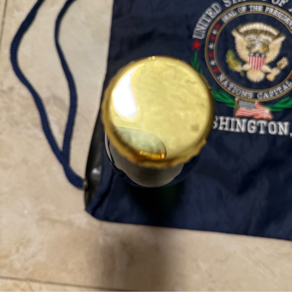 Navy Washington D.C. Drawstring Backpack and Bottle Set main image 10